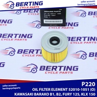 OIL FILTER Kawasaki Barako B1 B2 Fury 125 KLX 150 Genuine 52010-1053