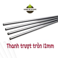12mm chrome-plated round slider (Hard rod)