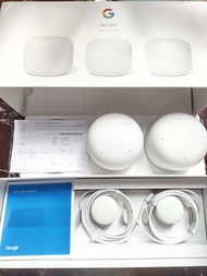 全新有單 Google nest wifi points - 兩子機 2points