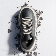 Finding Unicorn FARMER BOB Sandwich Cookie Sneaker Black Shoes