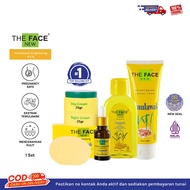 The face Temulawak Brightening Buttonscarves the face facial wash // the face toner // the face soap // the face facial foam // the face day &amp; night