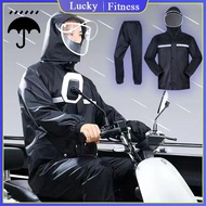 Reflective raincoat set/adult raincoat/Motorcycle raincoat
