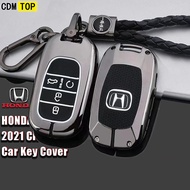 Honda Civic FE 2022 HRV Metallic Key Cover Key Holder High Quality Night Luminous Civic 2021 FE HRV 