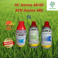 Hc Amine 48 60 Ken Amine 480 1Liter Racun Rumput Karpet Carpet (Sama Dengan Hextar Amine Rarity Amin