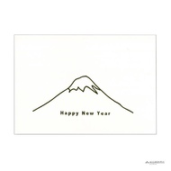 【誠品獨家】日本7 days cards 新年明信片/ 富士山/ 金