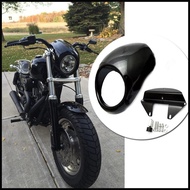 Universal Retro Cafe Racer Style Handlebar Fairing Fit 7 Inch Headlight