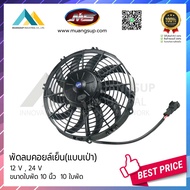 MUANGSUP  พัดลมคอยล์เย็น(แบบเป่า)ขนาดใบพัด10นิ้ว 10ใบพัด กันน้ำIP68 สำหรับรถห้องเย็นโดยเฉพาะ