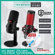 (Ready stock) HyperX SoloCast / QuadCast / QuadCast S USB Gaming Microphone for PC/MAC/PS4/PS5