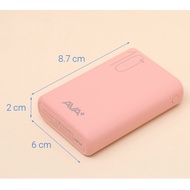 Pin sạc dự phòng Polymer 10000mAh AVA+ PJ JP192 Hồng hàng like new chính hãng 100% bảo hành 12 tháng