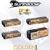 Sunpadow Gold High Performance Graphene Li-Po Battery 2s 4s 7.4v 7.6v 14.8v for Remote Control Car