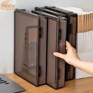 NKSFX Certificate Storage Box, A4 Dustproof A4 File Box,  Transparent Multifunctional Plastic Deskto