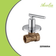 [ACOLIA] ACOLIA 3/4" STOPCOCK (QUARTER TURN) BRASS BODY (I HANDLE)