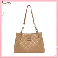 [FREE POUCH] HONYAN Jia Women's Bag, Imported Women's Zipper Tote Bag, Branded Office Work College B