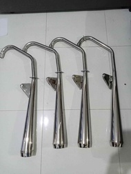 RUSI 125  /150 /175  Chicken Pipe Pure Stainless