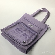 One Shoulder 420D Bag Double-layer Zipper New Canvas Book Eco-friendly Factory Direct Nylon Purple20