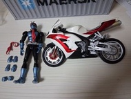 已開封，冇盒，幪面超人 SHF Kamen Rider The Next Cyclone 1 假面騎士 旋風號電單車