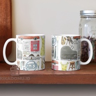 La La Land Illustration Jazz Saxophone Music Classic Coffee Tea Mug