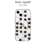 【kate spade】iPhone 15系列 MagSafe 精品手機殼 雛菊花戀/ iPhone 15