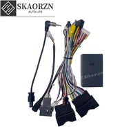 SKAORZN Canbus harness for mitsubishi ford for high configuration car model for 16pin car stereo and