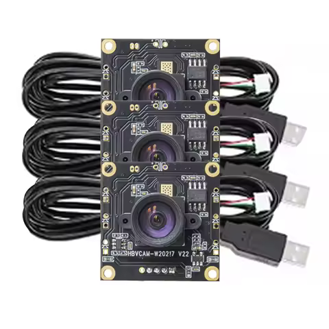 HBV OV9732 100° Wide-Angle 1MP Camera Module w/ UVC - 2m Cable, Compatible with Win XP/7/8/Vista/And