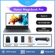 Ready Stock HONOR Magicbook Pro AMD Ryzen 5 4600H 7nm Laptop ( 16GB RAM | 512GB SSD ) + Original Warranty Malaysia