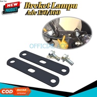 D2 Laser Light Bracket for Honda Adv 160 Adv 150 | Fohlam D2 Laser Bracket 2pc Bracket
