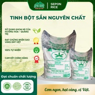Pure SEPON cassava starch from cassava, Quang Tri tapioca cake flour, making pearls - 2KG bag