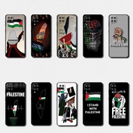 case for Samsung Galaxy A12 A42 M42 M62 F62 Palestine refueling Soft black phone case