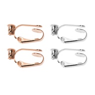GMBYLBY 2 Pieces set Earring Clip Backs Clip-on Earring Converter Components Findings