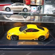 Diecast scale 18 miniature toyota GT86 rocket bunny by make up model