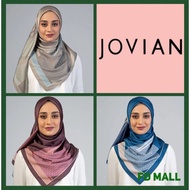 JOVIAN HIJAB Geoline | Maya Printed Square Shawl Satin - Tudung - ctdk