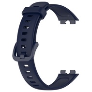 适用于华为手环8/9硅胶表带 单色硅胶huawei band8/9圈环表带For Huawei Bracelet 8/9 Silicone Strap20250828