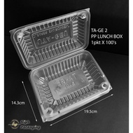 TAGE 2 PP Lunch Box/ Tapau Box 100’s