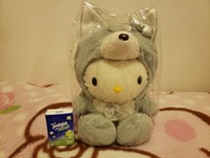 絕版 北海道限定 Sanrio 1998 Hello Kitty 狐狸造型大公仔