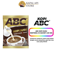Kopi ABC Susu isi 10 Pcs / Kopi ABC Susu 1 Renceng isi 10 Sachet 31 gr / ABC Susu 10 Bungkus / Kopi