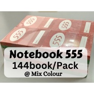 【1PACK=144PCS ! ! !】Note Book 555/BUKU KECIL /迷你单线簿 (144book/Pack)(Price For 1Pack)