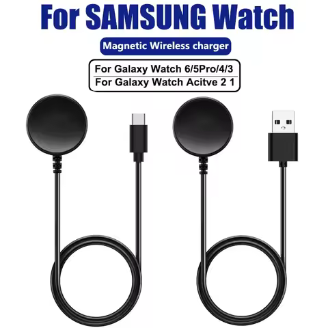 Magnetic Charger for Samsung Galaxy Watch 7 Ultra FE 6 5 Pro Fast Charging USB C For Samsung Watch 4