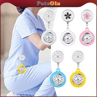 [PETSOLA] Retractable Nurse Watch Pocket Watch Nurse Fob Watch Wristwatch Doctor Watch for Travel Nu
