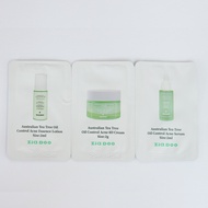 ZIA.DOO Australian Tea Tree Oil Control Acne Essence Lotion 2ml + 8D Cream 2g + Essence 2ml