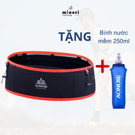 Đai chạy bộ Aonijie W938 Tặng bình nước mềm 250ml Thoáng Khí tích hợp dây đeo bib đai gắn gậy