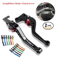 Motorcycle Accessories Adjustable Brake Clutch Lever Short/Long Handles Lever For Kawasaki ER6N ER-6