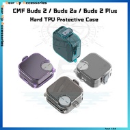 Hard TPU Transparent Case For CMF Buds 2 | CMF Buds 2 Plus | CMF Buds 2A Protection Cover With Lock 