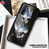 HP HS07 Case Realme 7 - 7 Pro Softcase Glass Kaca - Hardcase 2D Glossy - Protective Phone Case Lates