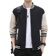 Bomber Jacket For Men Baseball Jacket  Varsity Jacket Korean Casual Streetwear Jacket For Men