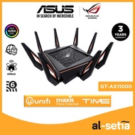 ASUS ROG Rapture GT-AX11000 AX11000 Gaming Router WiFi 6 Router Tri-Band Wireless AX High Performance WiFi Router