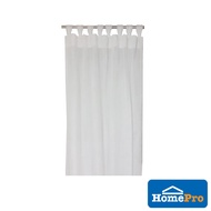 Homepro HLS Modern Solid Sheer Curtain Rin Langsir W130xH180CM White