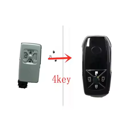Ugrade For ALPHARD VELLFIRE 20 Series Modified Smart Key Remote Shell Bag