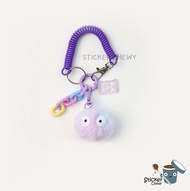 Keychain พวงกุญแจเจ้าก้อนขนนุ่มนิ่ม น้องน่ารักจนใจเจ็บกับความพาสเทล มาพร้อมสายห้อยแบบยืด พวงกุญแจน่ารัก พวงกุญแจรถยนต์