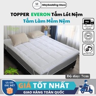 Topper EVERON White Dày 7cm  Nhiều Kích Thước -  Hàng Chính Hãng