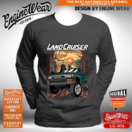 Kaos Land cruiser vx80 Baju Offroad Tshirt Mobil Hardtop Jeep 4x4 4WD otomotif LC hj lc014t